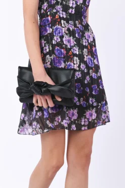 Abito con manica aletta fantasia flower