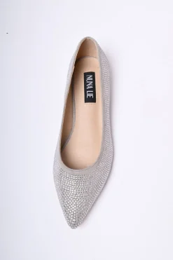 Ballerine con decorazione strass