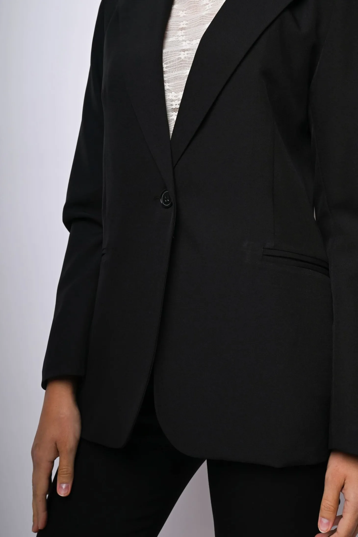 Blazer classico monopetto