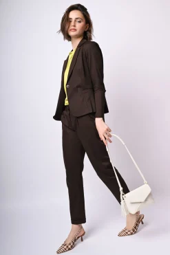 Blazer monopetto in cotone