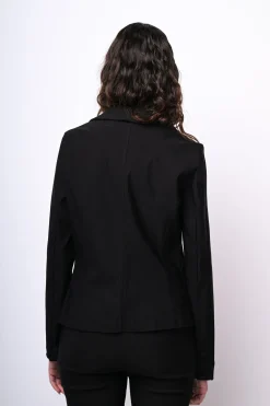 Blazer monopetto misto viscosa
