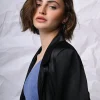 Blazer oversize in raso