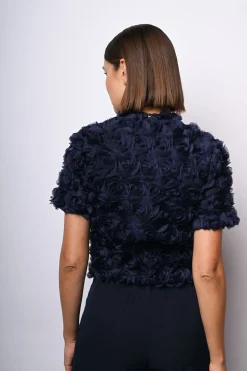 Bolero con rose 3D