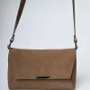 Borsa scamosciata a tracolla
