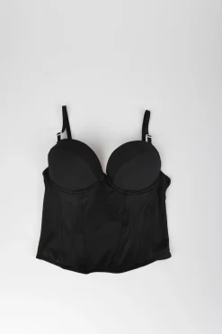 Bustier in raso
