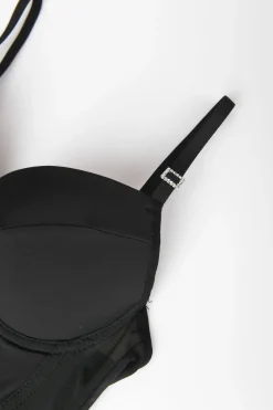 Bustier in raso