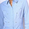 Camicia con decorazione strass