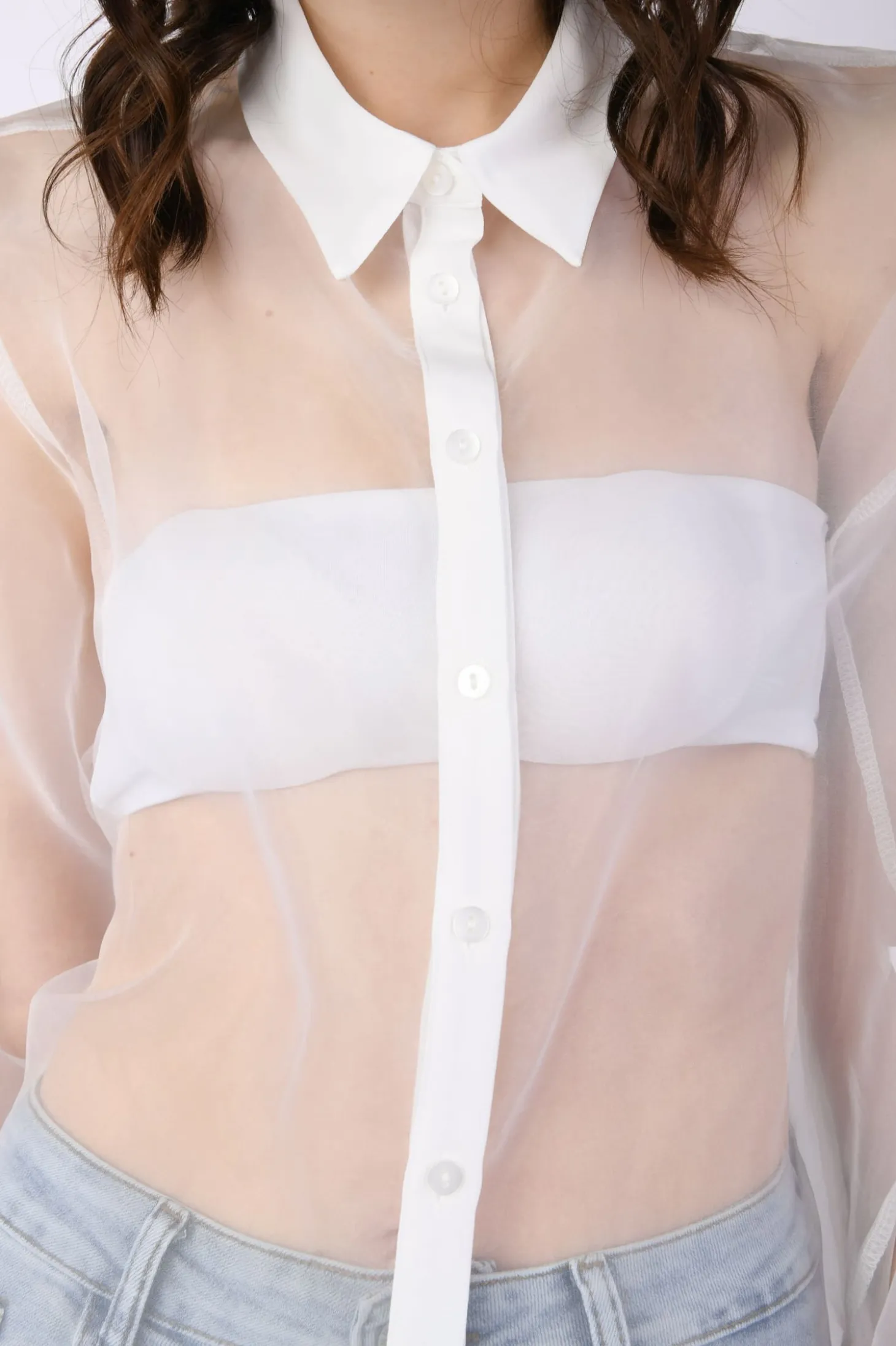 Camicia in organza