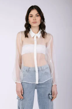 Camicia in organza