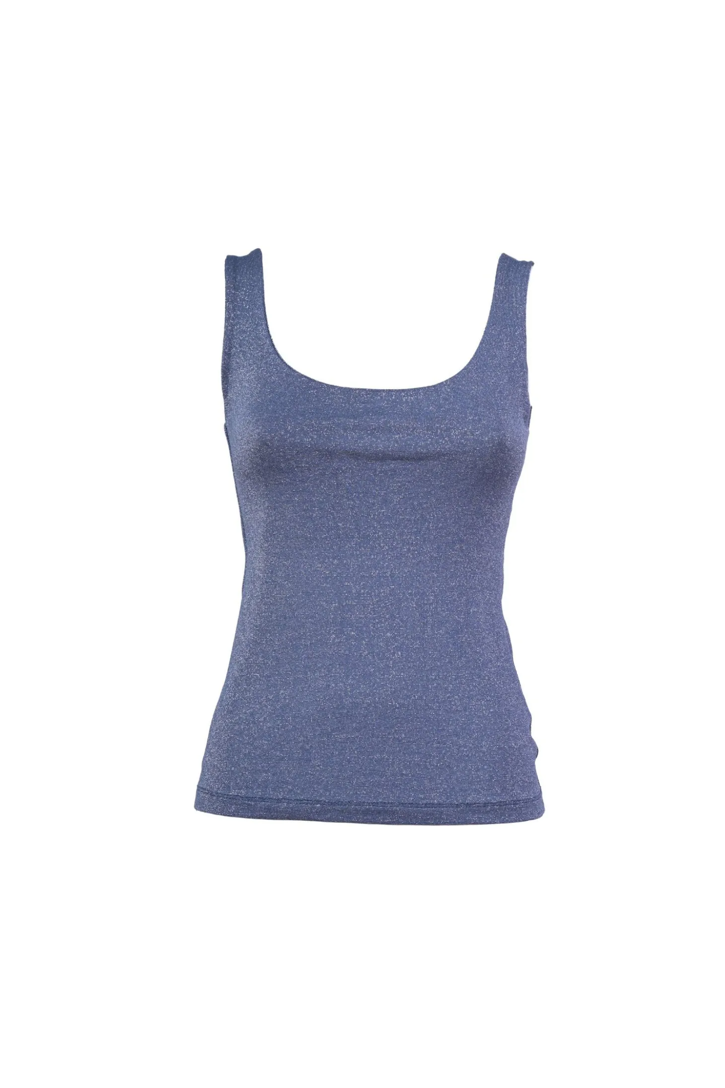 Canotta in maglia lurex