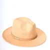 Cappello fedora con cinturino in similpelle