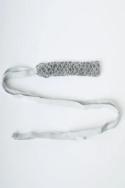 Cintura a fascia con perline