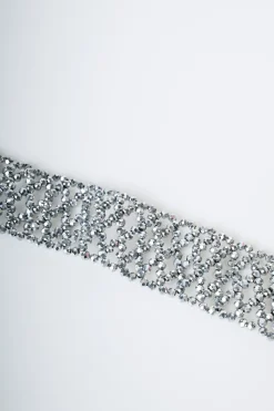 Cintura a fascia con perline