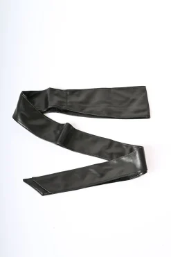 Cintura a fascia in similpelle