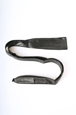 Cintura a fascia in similpelle