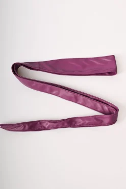 Cintura a fascia in similpelle