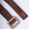 Cintura elastica con fibbia rettangolare