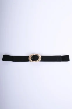 Cintura elastica con fibbia cerchi