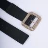 Cintura elastica con fibbia rettangolare