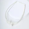 Collana a due fili con sfere