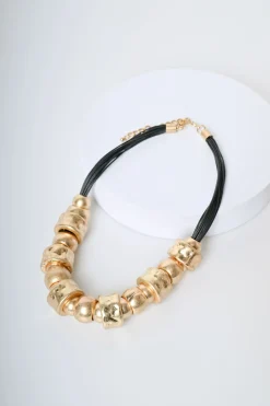 Collana con anelli chunky
