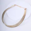 Collana rigida multifili