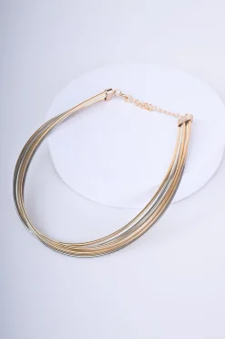 Collana rigida multifili