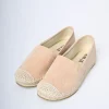 Espadrillas flat in velour