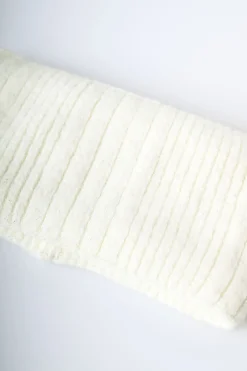 Fascia per capelli in maglia lurex