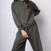 Felpa loose-fit con cappuccio