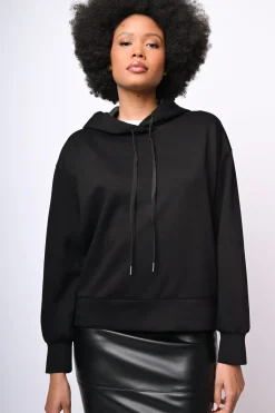 Felpa loose-fit con cappuccio