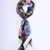 Foulard a stampa floreale