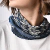 Foulard plissé a stampa paisley