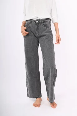 Jeans a gamba ampia