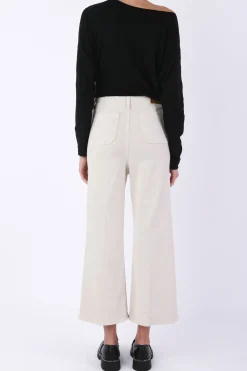Jeans con bottoni