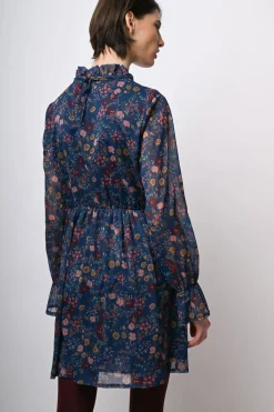 Mini abito a stampa floreale boho-style