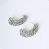 Orecchini con decorazione strass
