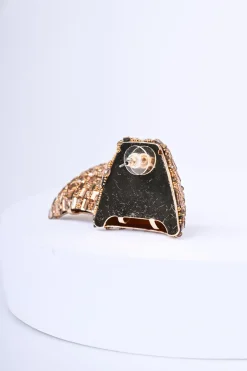 Orecchini geometrici con perline