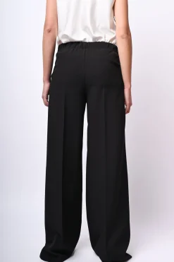 Pantaloni a ponte con bottoni gioiello