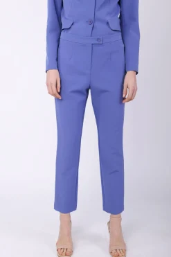 Pantaloni baschina un bottone