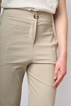 Pantaloni basic tasca filetto