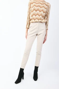 Pantaloni con risvolto