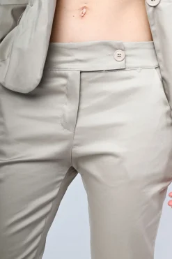 Pantaloni in cotone stretch