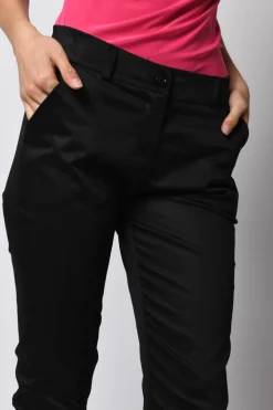 Pantaloni in cotone stretch
