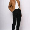 Pantaloni misto viscosa con coulisse