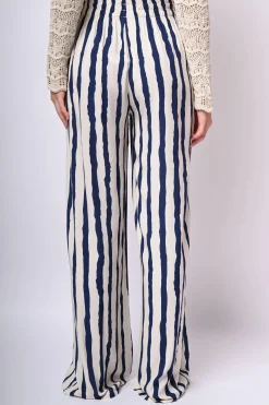 Pantaloni palazzo a righe