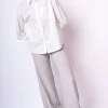 Pantaloni palazzo con tasche laterali