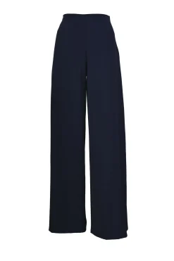 Pantaloni palazzo con zip