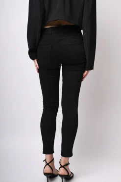 Pantaloni skinny con glitter