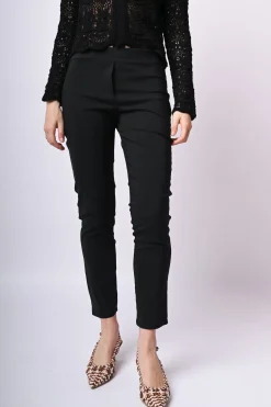 Pantaloni skinny misto viscosa